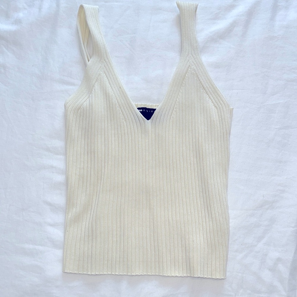 Asos knit cropped tank